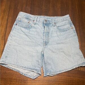 Levi’s Light Blue Denim Shorts